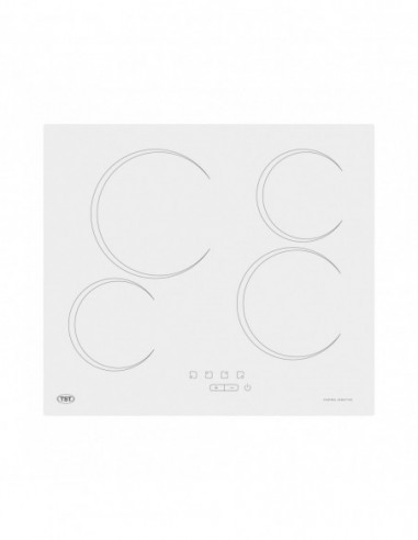 ANAFE ELÉCTRICO VITRO BLANCO 4 HORNALLAS TST
