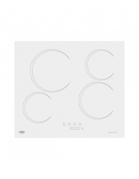 ANAFE ELÉCTRICO VITRO BLANCO 4 HORNALLAS TST