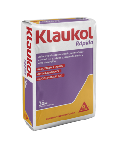 ADHESIVO KLAUKOL RAPIDO 30KG