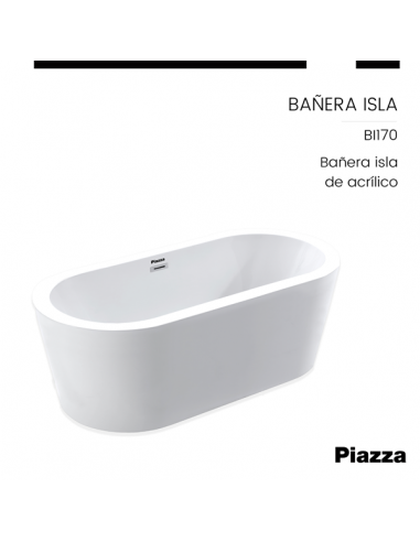 BAÑERA ISLA DE ACRILICO...