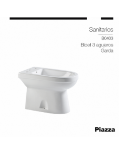 GARDA BIDET 3 AGUJEROS...