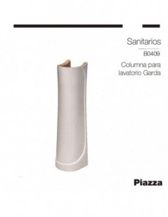 COLUMNA PARA LAVATORIO PIAZZA