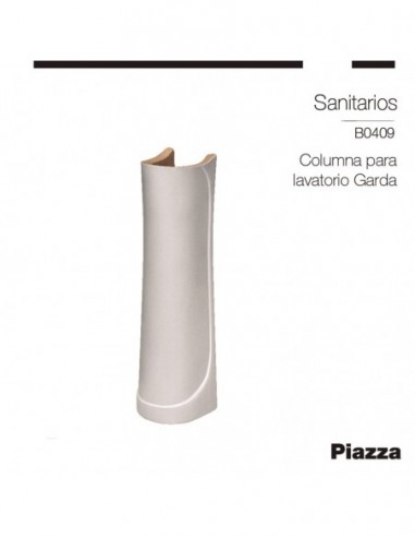 COLUMNA PARA LAVATORIO PIAZZA