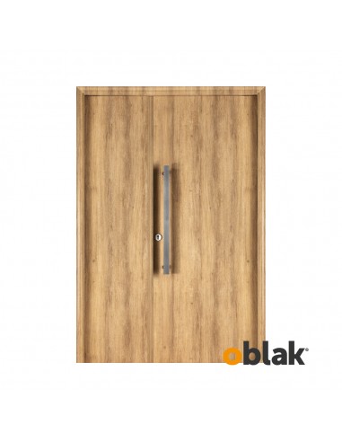 PUERTA ETERNA RESIDENCIAL LATERAL CIEGO MOD. 1100 ROBLE NATURAL-01 OBLAK