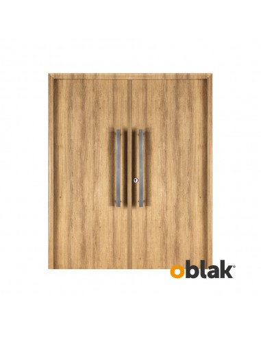 PUERTA ETERNA PUERTA DOBLE MOD. 1100 ROBLE NATURAL-01 OBLAK