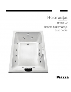 BAÑERA HIDROMASAJE LUJO...