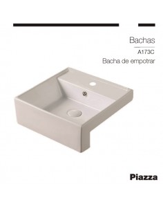 BACHA DE PORCELANA DE...