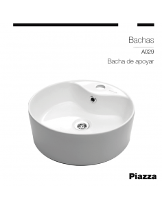 BACHA DE APOYO 415X415X145...