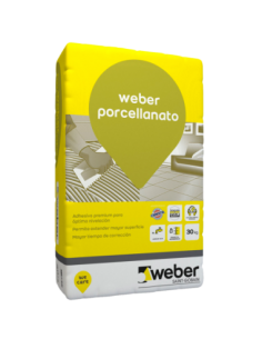 WEBER PORCELLANATO 30 KG GRIS