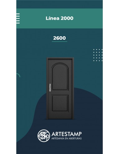 PUERTA LINEA 2000 MOD 2600-0,90X2,00...
