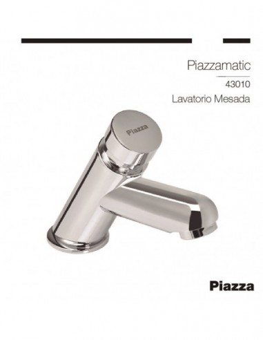 TEMPORIZADO LAVATORIO MESADA A 45º...