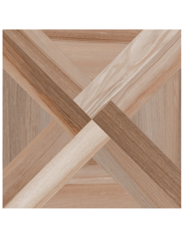 MADERA ENTRAMADA MARRON 35X35 1º...