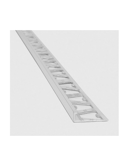 Varilla en L Cromo Mate 2,5 mm x 4 mm x 2,5 m - ATRIM