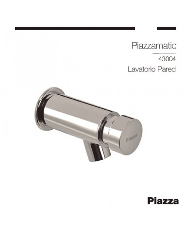 TEMPORIZADO LAVATORIO DE PARED PIAZZA