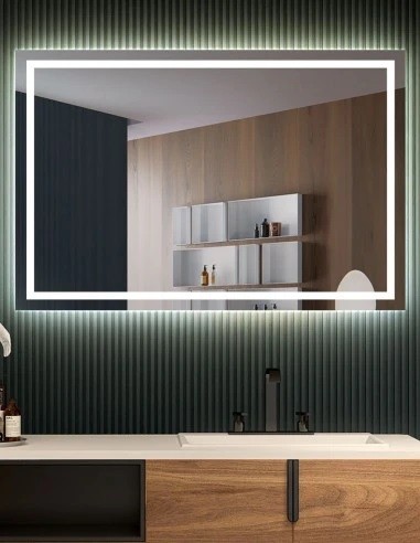 ESPEJO ALTA GAMA 1,00 CON LUZ REFLEJAR