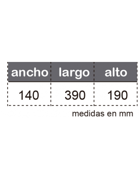 BLOQUE DE HORMIGON DEL 15 SPLIT (14-19-39)