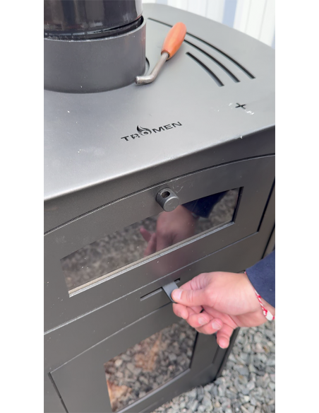 CALEFACTOR AUSTRAL CON HORNO 15.000 KCAL TROMEN