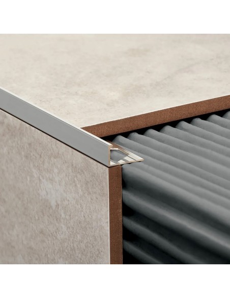 Varilla en L Cromo Mate 2,5 mm x 4 mm x 2,5 m - ATRIM