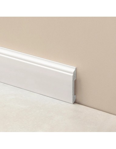 Zócalo Curves Blanco 80 mm x 15 mm x...