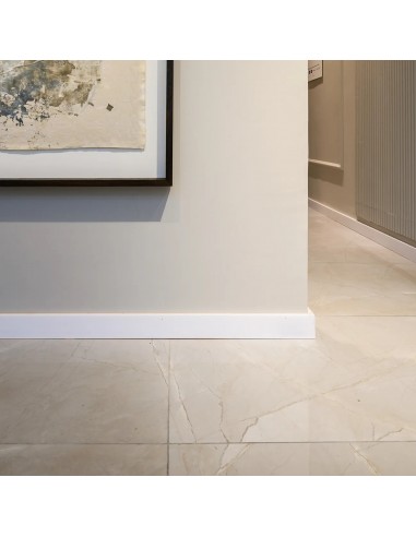 Zócalo Plain Blanco Texturado 70 mm x...