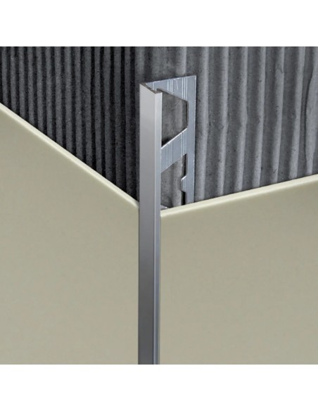 ALUMINIO VARILLA EN L 12MM X 2,5M CROMO BRI - ATRIM