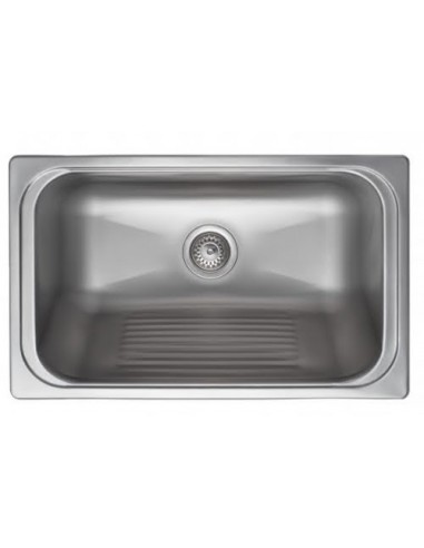 PILETA DE LAVADERO ENCASTRABLES LUJO 420LE 67,5X40X24