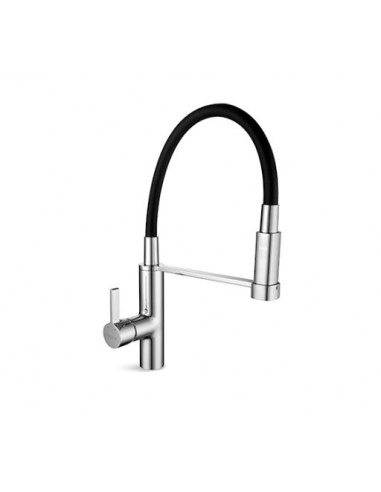KITCHEN PRO COCINA MESADA FLEXIBLE CON ROCIADOR EXTRAIBLE