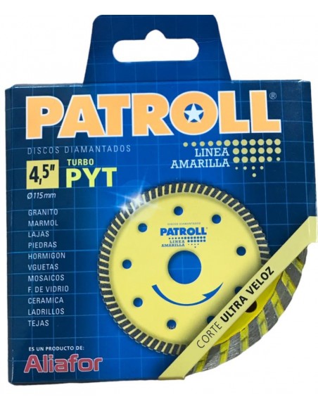 DISCO TURBO Ø 4,5 - Ø INTERIOR 22,2 MM