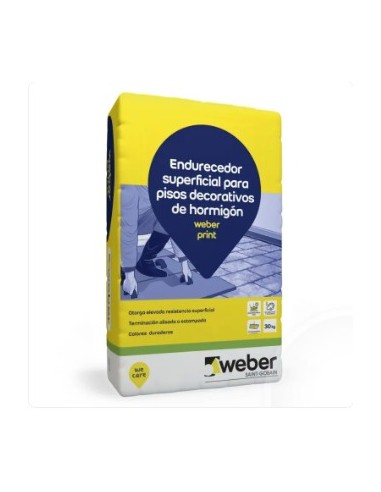 WEBER PRINT 30 KG ARENA, BLANCO, GRIS CLARO