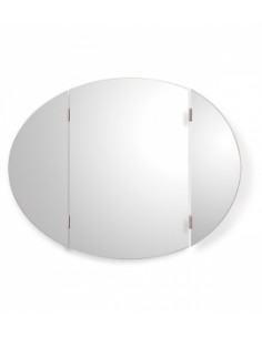 ESPEJO TRIPTICO OVAL 0.78 X...