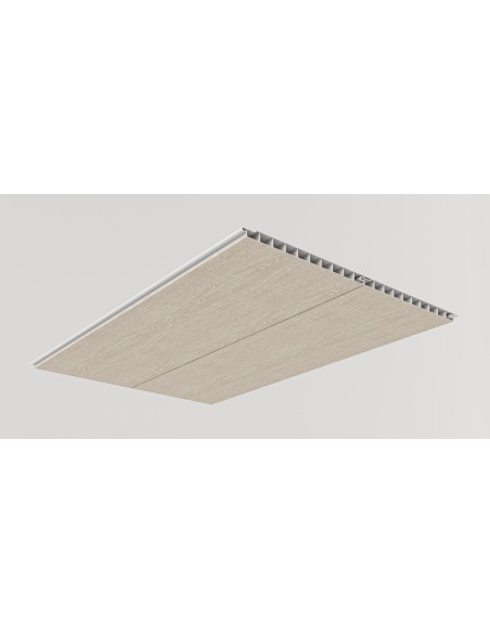 CIELORRASO DE PVC - REVESTIMIENTO 13MM OAK 6MTS MUCHTEK