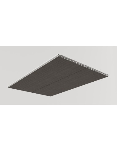CIELORRASO DE PVC - REVESTIMIENTO DE 13MM TEAK 6MTS- MUCHTEK