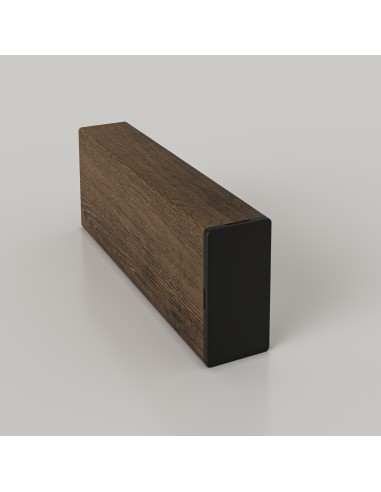 TUBULAR RECTANGULAR DE PVC/CORTAVISTA - 76x38 TOFFEE 5,8MTS - MUCHTEK
