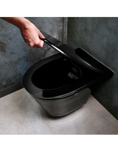 Inodoro de colgar Marina - Negro FERRUM