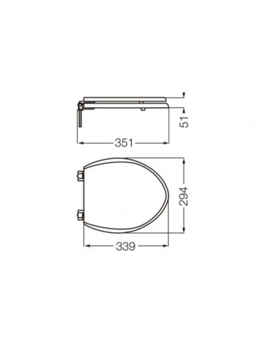 TAPA ASIENTO PARA CHICOS FERRUM (MDF)...
