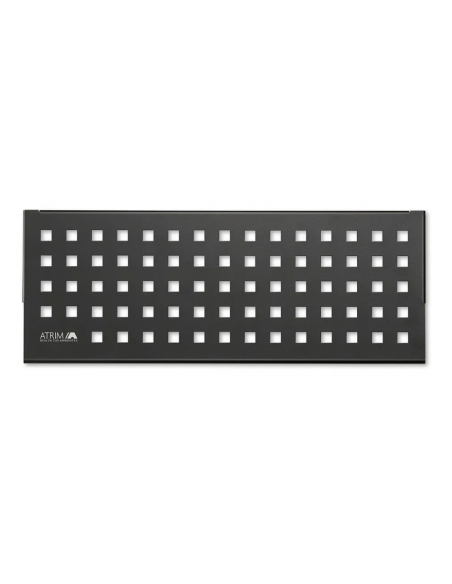 Estante Rectangular Cuadrado Negro Mate 30 cm x 11 cm x 2 cm ATRIM