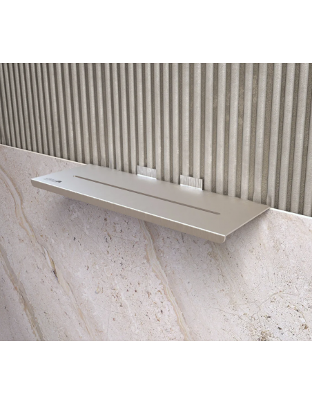 Estante Rectangular Linea Esmerilado 30 cm x 12 cm x 3 cm