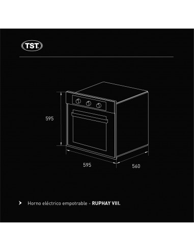 HORNO ELECTRICO RUPHAY VIII TST